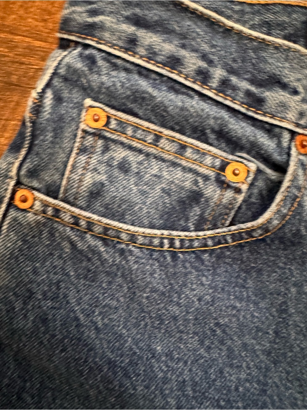 Gap Classic Jeans Vintage 2006 High Rise Mom Size 8 Regular 100% Cotton Y2K - Picture 5 of 8
